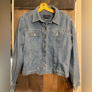 Classic Blue Denim Jacket Crazy Horse large